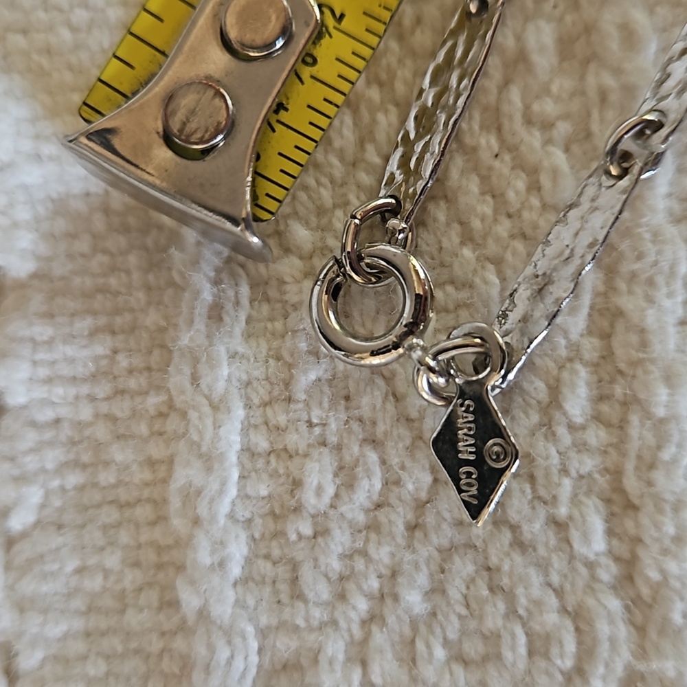 EUC FAUX TURQUOISE NECKLACE - Picture 6 of 6